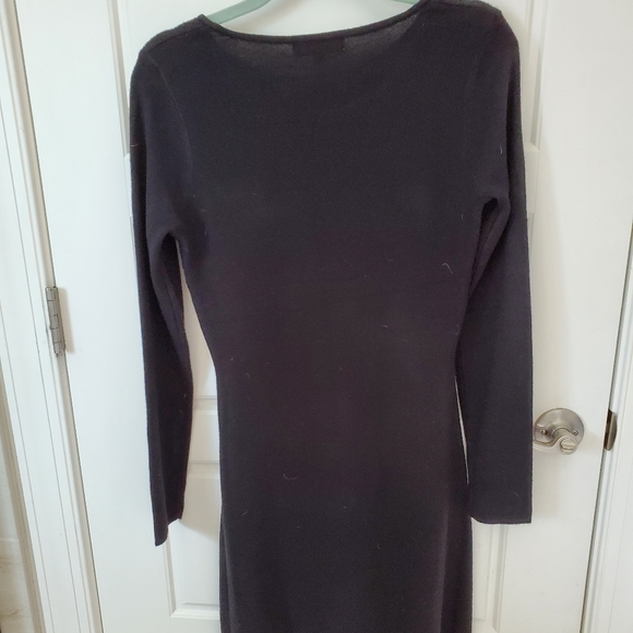 Black sweater dress - Picture 2 of 3